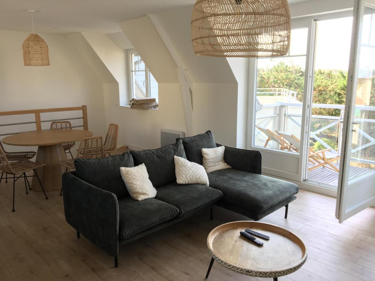 Nouveau! Superbe Appartement Avec Terrasse Vue Mer อ็องเบลอเติซ ภายนอก รูปภาพ